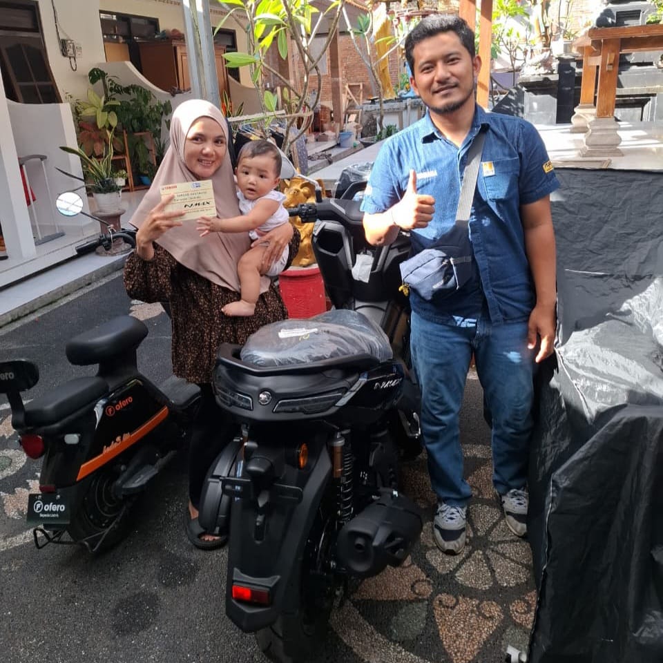 Serah terima motor Yamaha #1