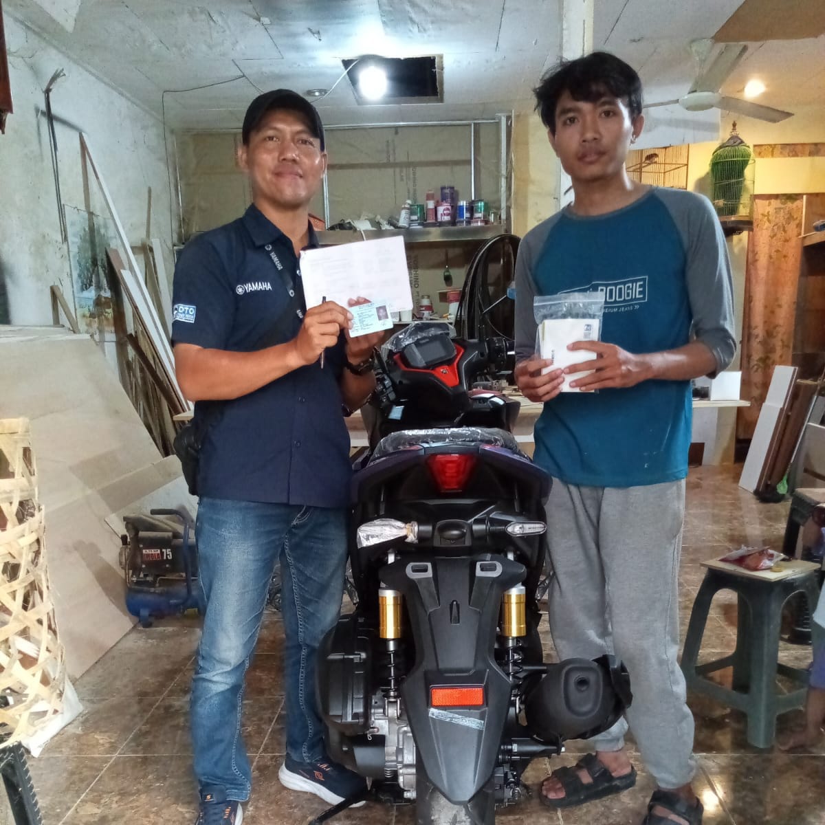 Serah terima motor Yamaha #4