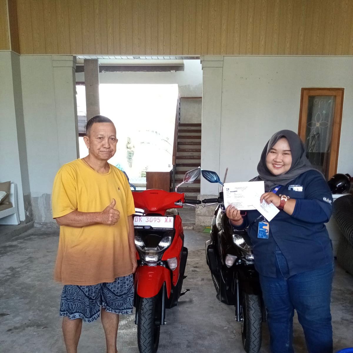 Serah terima motor Yamaha #10