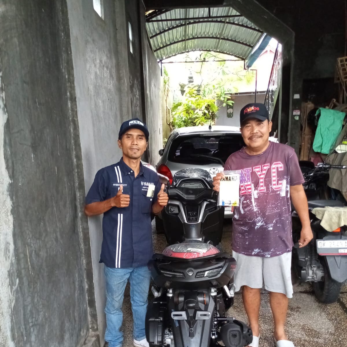 Serah terima motor Yamaha #11