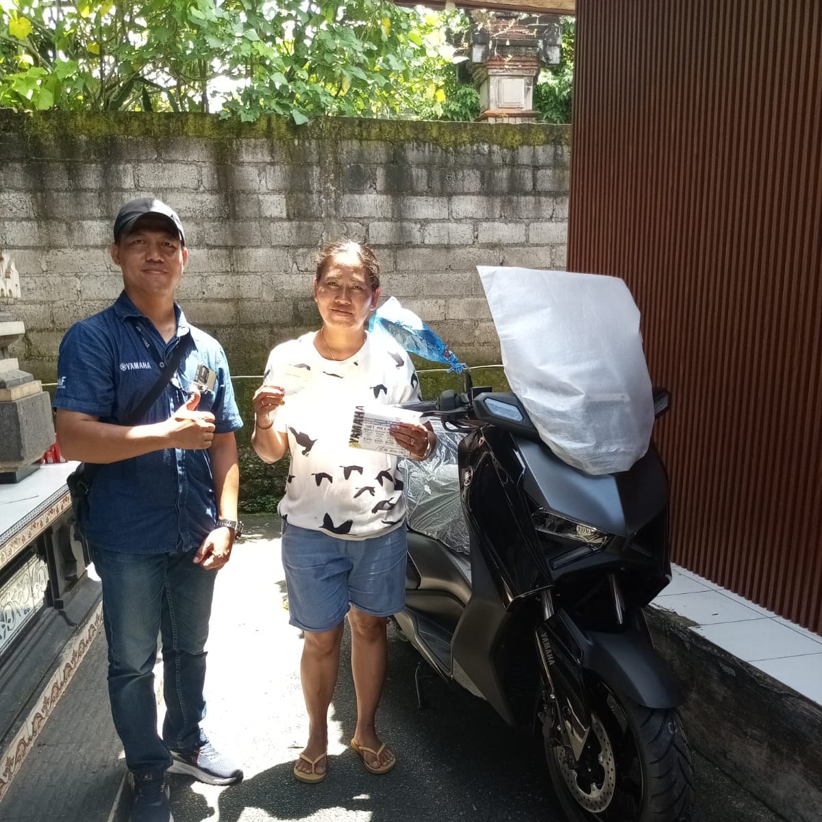 Serah terima motor Yamaha #12