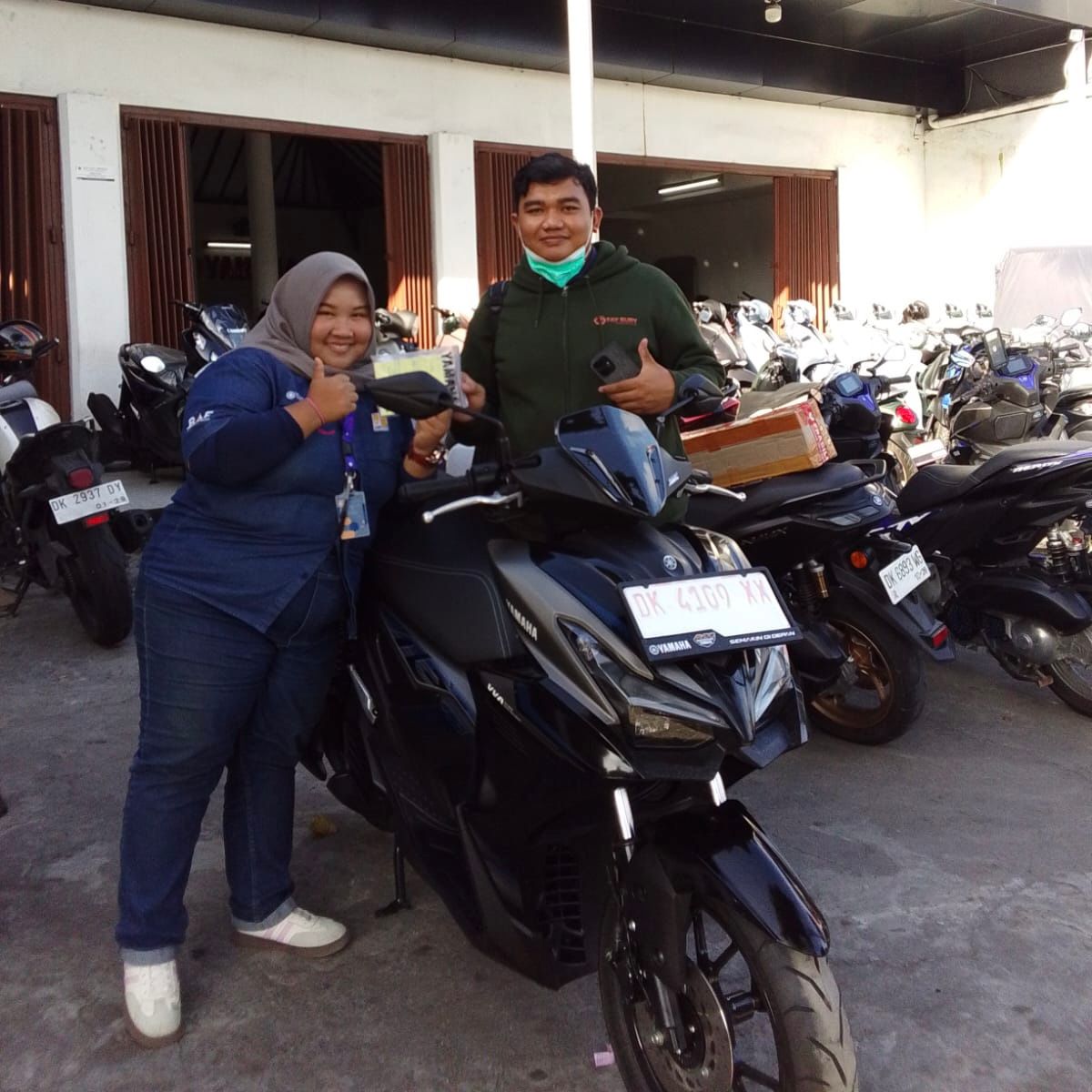 Serah terima motor Yamaha #15