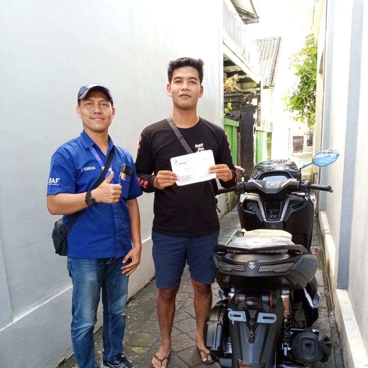 Serah terima motor Yamaha #16