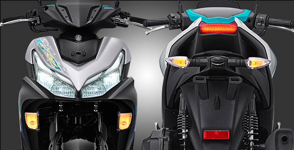 Lampu depan dan belakang LED yang juga dilengkapi dengan DRL (Daytime Running Light) menampilkan karakter premium dan sporty.