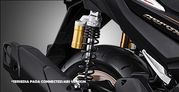 Untuk mendukung performa berkendara yang lebih nyaman diberbagai kondisi jalan.