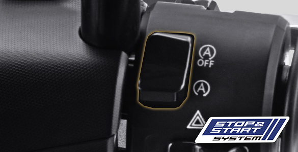 Stop & Start System (SSS) berfungsi untuk mengurangi konsumsi bahan bakar yang tidak perlu pada saat motor sedang berhenti.