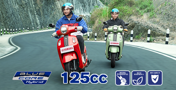 Mesin Blue Core 125cc generasi terbaru yang memberikan pengalaman berkendara lebih bertenaga, ramah lingkungan dan handal. Dilengkapi dengan Electric Power Assist Start yang membuat akselerasi awal lebih bertenaga dan halus khususnya di tanjakan dan saat berboncengan.