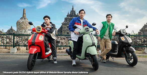 Dilengkapi lampu depan LED dengan desain unik dan stylish yang menghasilkan cahaya lebih terang serta memberi tanda dalam situasi darurat (sesuai UU no 22 tahun 2009 peraturan berlalulintas pasal 121 ayat 1).