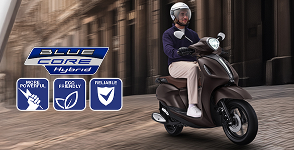 Mesin Blue Core 125cc generasi terbaru yang memberikan pengalaman berkendara lebih bertenaga, ramah lingkungan dan handal. Dilengkapi dengan Electric Power Assist Start yang membuat akselerasi awal lebih bertenaga dan halus khususnya di tanjakan dan saat berboncengan.
