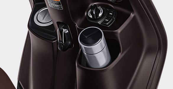 Semakin praktis membawa barang dengan pilihan ruang penyimpanan besar.