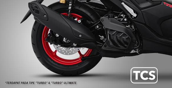 Sistem yang dirancang untuk mengurangi resiko ban belakang selip di segala situasi permukaan jalan pada saat akselerasi.