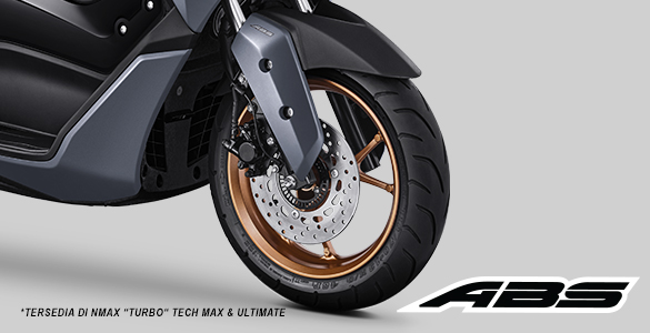 Kontrol pengereman yang optimal dengan Dual Channel Anti-Lock Braking System.